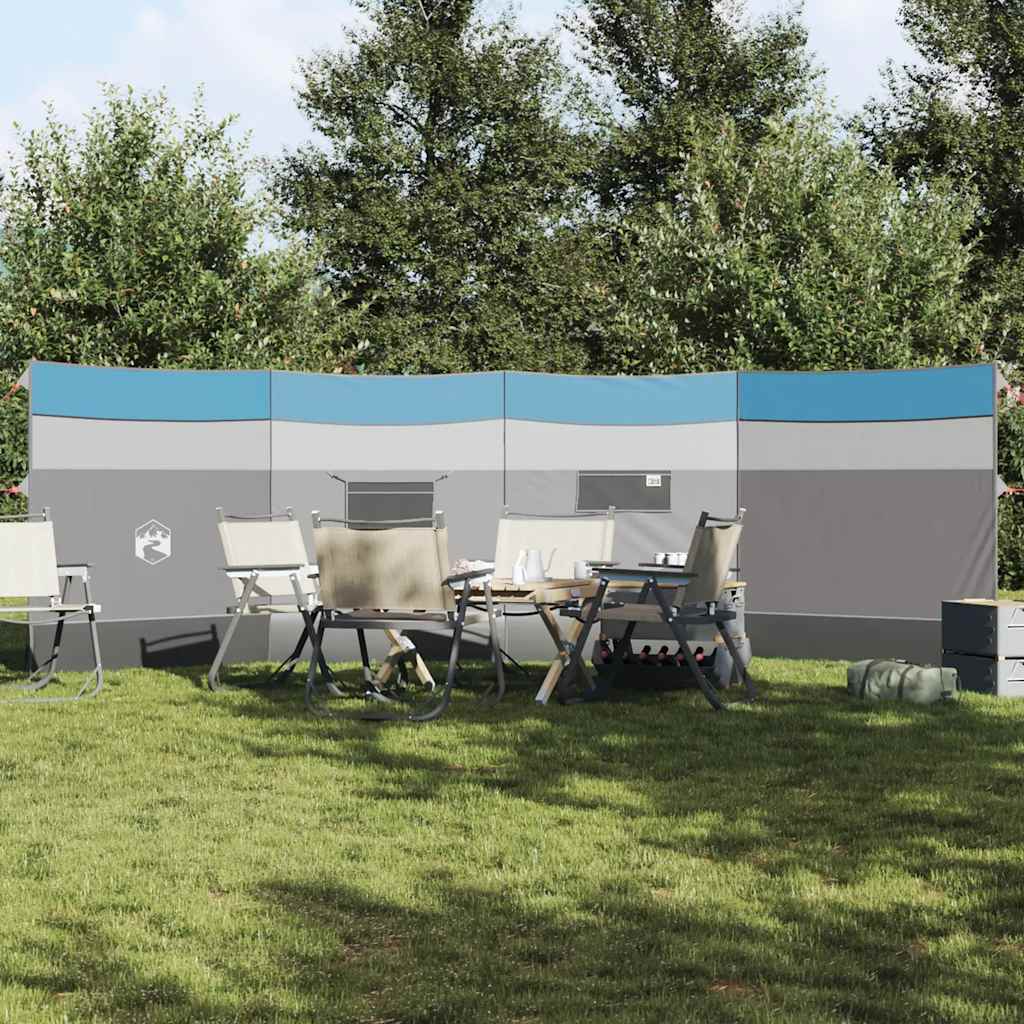 Camping-Windschutz Blau 510x153 cm Wasserdicht Camping-Windschutz Blau 510x153 cm Wasserdicht