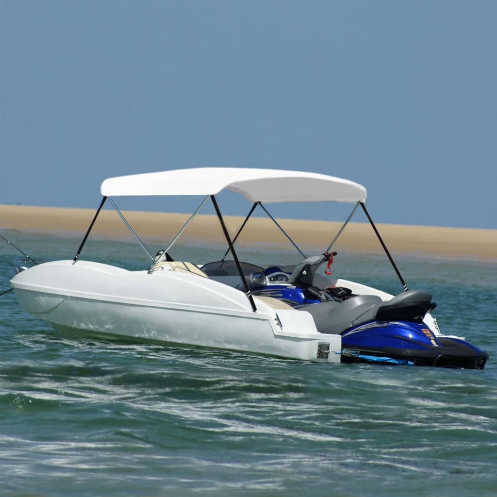 2-Bow Bimini Top Weiß 180x150x110 cm 2-Bow Bimini Top Weiß 180x150x110 cm