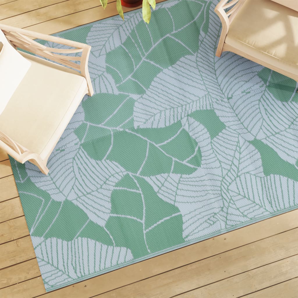 Outdoor-Teppich Grün 160x230 cm PP Outdoor-Teppich Grün 160x230 cm PP