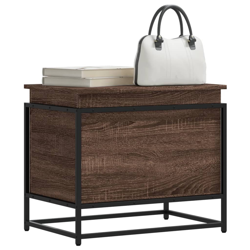 Aufbewahrungsbox mit Deckel Eichen-Optik 60x40x51,5 cm Aufbewahrungsbox mit Deckel Eichen-Optik 60x40x51,5 cm