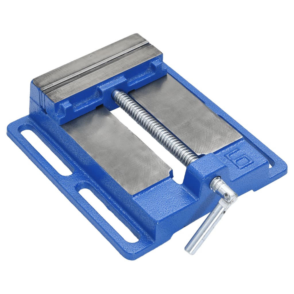 Maschinenschraubstock Blau 150 mm Gusseisen Maschinenschraubstock Blau 150 mm Gusseisen