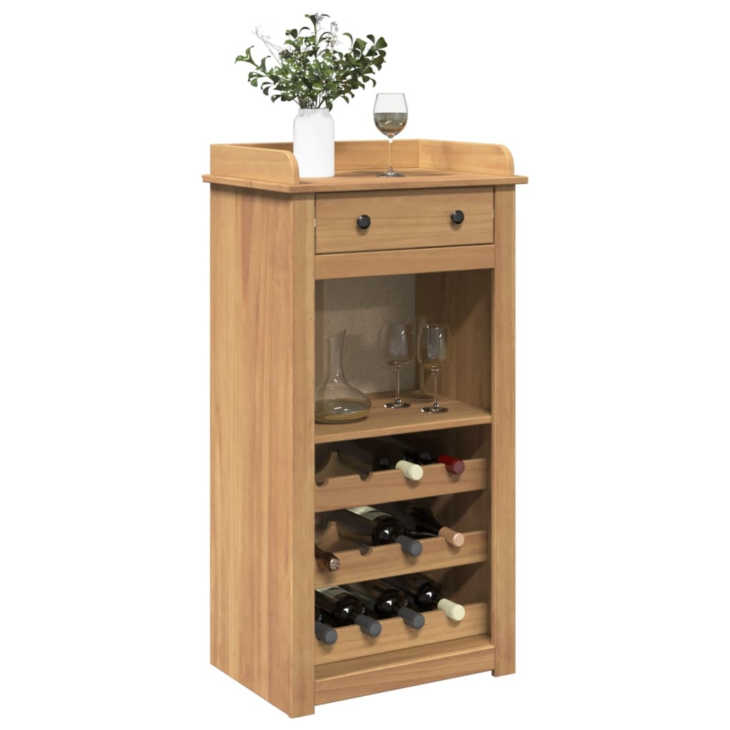 Weinschrank Panama 57x40x111,5 cm Massivholz Kiefer Weinschrank Panama 57x40x111,5 cm Massivholz Kiefer