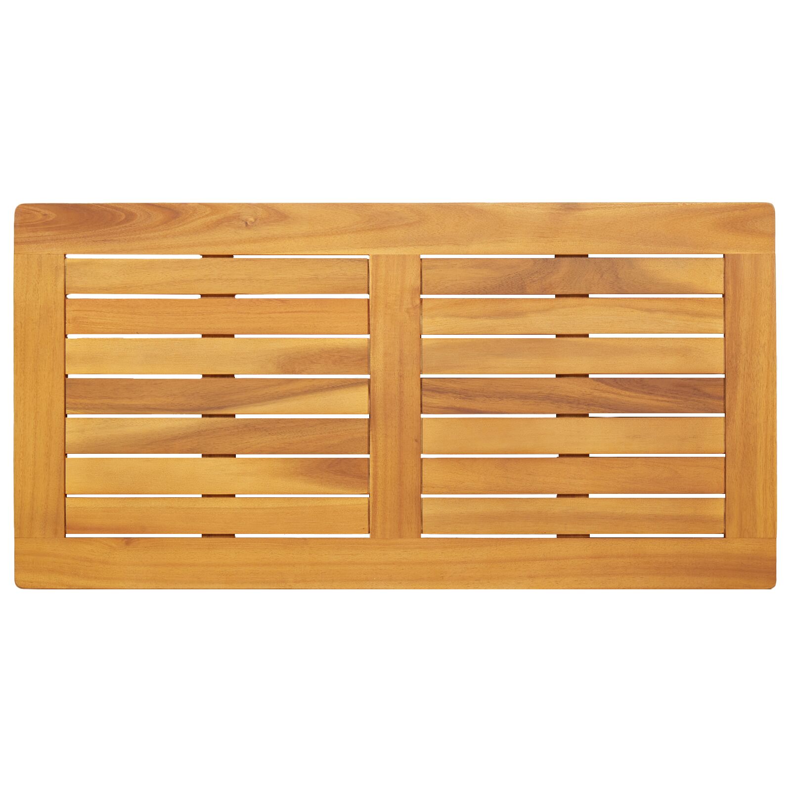 Tischplatte 90x45x2,2 cm Rechteckig Massivholz Akazie Tischplatte 90x45x2,2 cm Rechteckig Massivholz Akazie