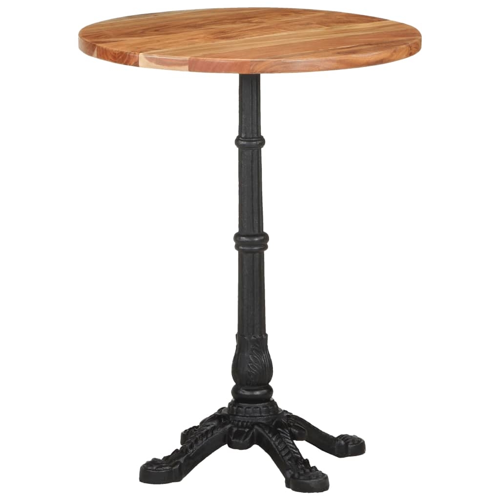 Bistrotisch Ø60x76 cm Akazie Massivholz Bistrotisch Ø60x76 cm Akazie Massivholz
