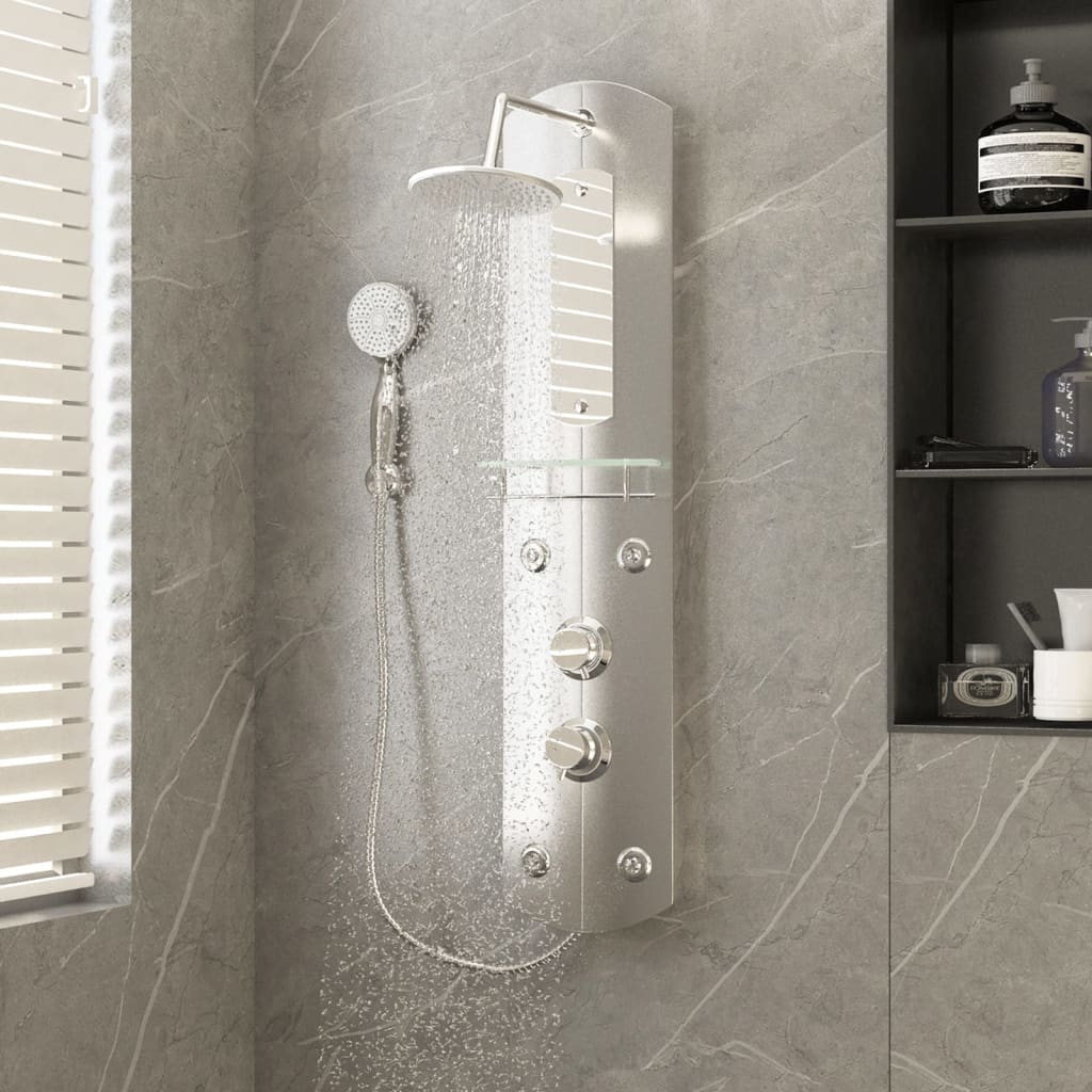 Duschpaneel 25x43x110 cm Silber Duschpaneel 25x43x110 cm Silber