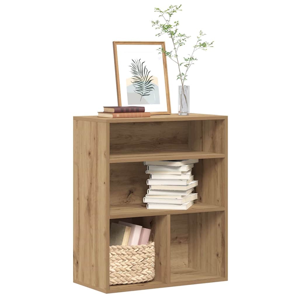 Bücherregal Artisan-Eiche 60x30x71,5 cm Holzwerkstoff Bücherregal Artisan-Eiche 60x30x71,5 cm Holzwerkstoff