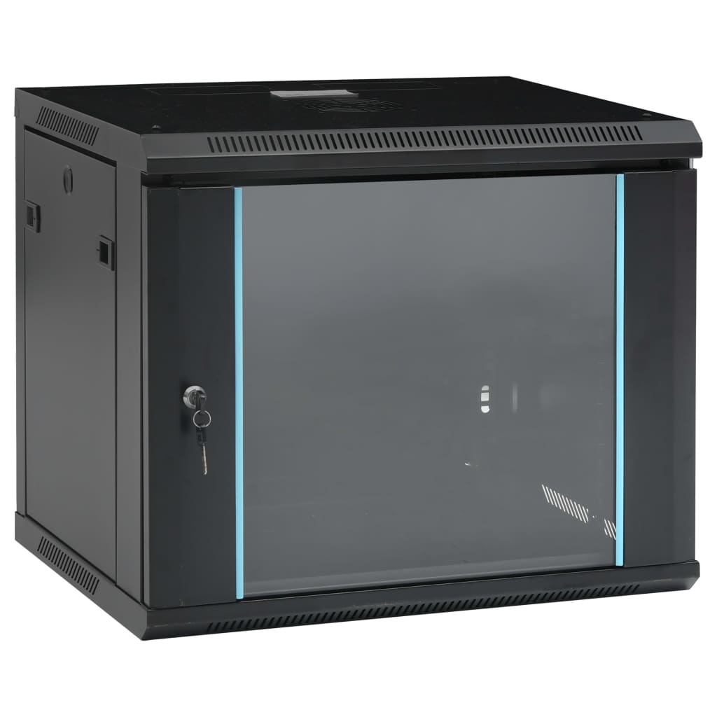 9U Netzwerkschrank Wandmontage 19" IP20 600x450x510 mm 9U Netzwerkschrank Wandmontage 19" IP20 600x450x510 mm