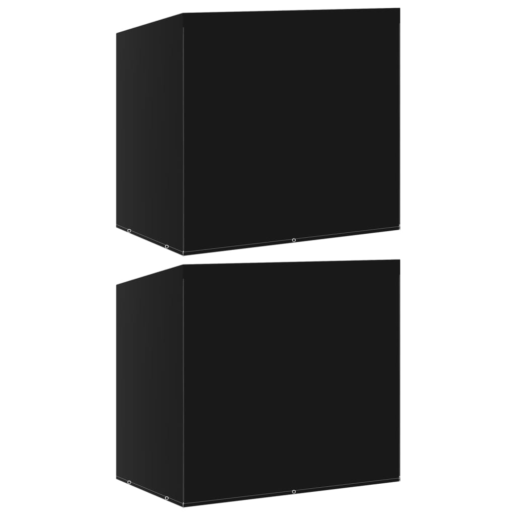 Hollywoodschaukel-Abdeckungen 2 Stk. 6 Ösen 135x105x175 cm Hollywoodschaukel-Abdeckungen 2 Stk. 6 Ösen 135x105x175 cm