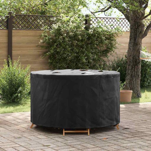 Gartenmöbelabdeckung Schwarz 102 x 102 x 71 cm 600D-Gewebe