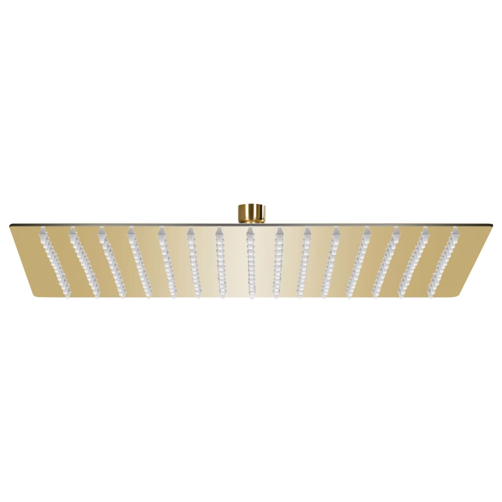 Regenbrause Edelstahl 40x40 cm Quadrat Golden Regenbrause Edelstahl 40x40 cm Quadrat Golden