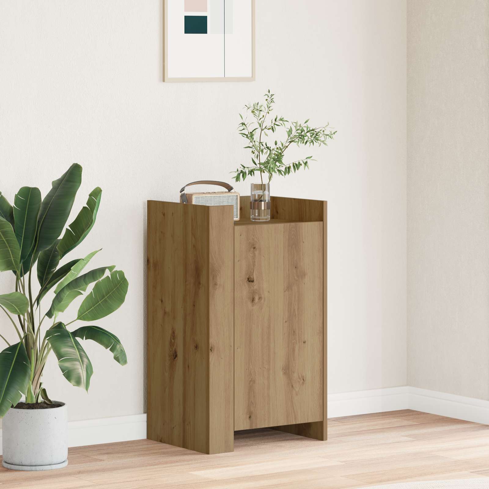 Sideboard Artisan Eiche 45x35x75 cm Holzwerkstoff