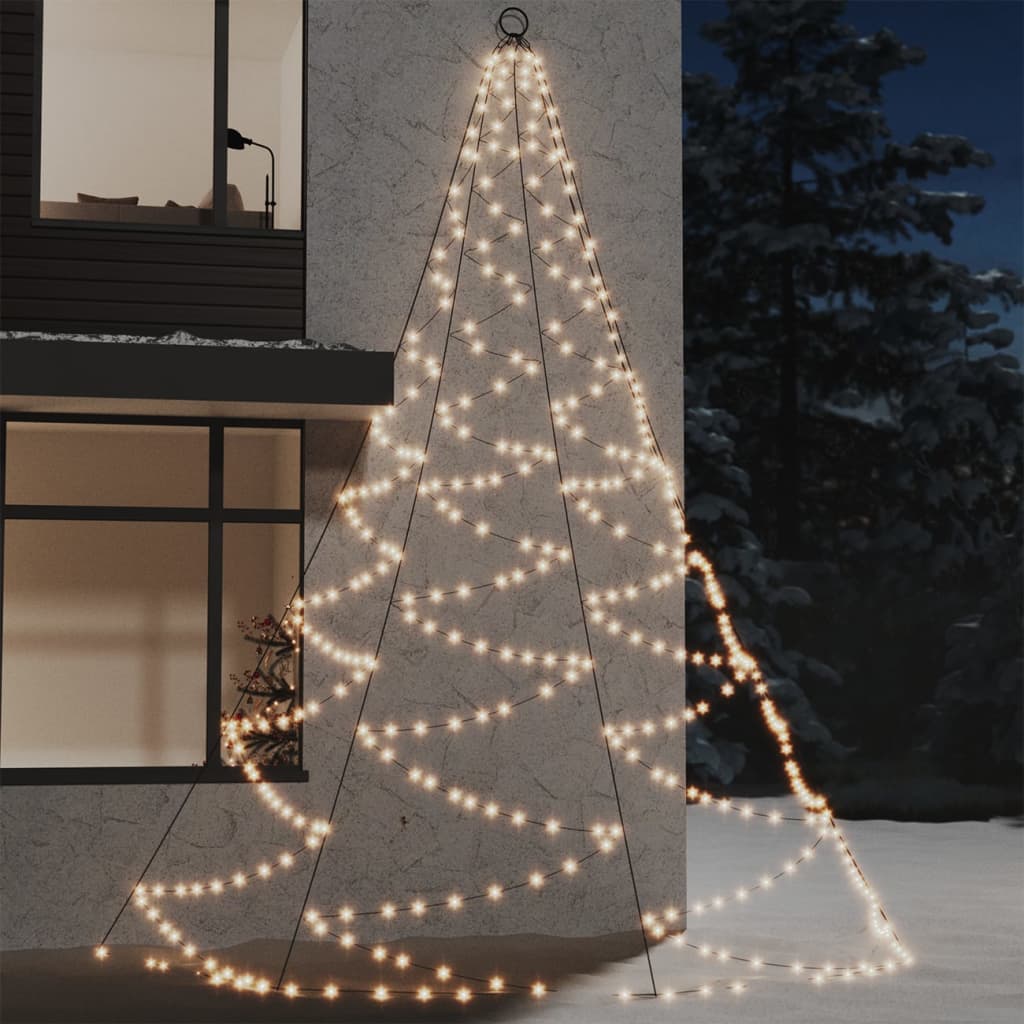 LED-Wandbaum mit Metallhaken 720 LED Warmweiß 5m Indoor Outdoor LED-Wandbaum mit Metallhaken 720 LED Warmweiß 5m Indoor Outdoor