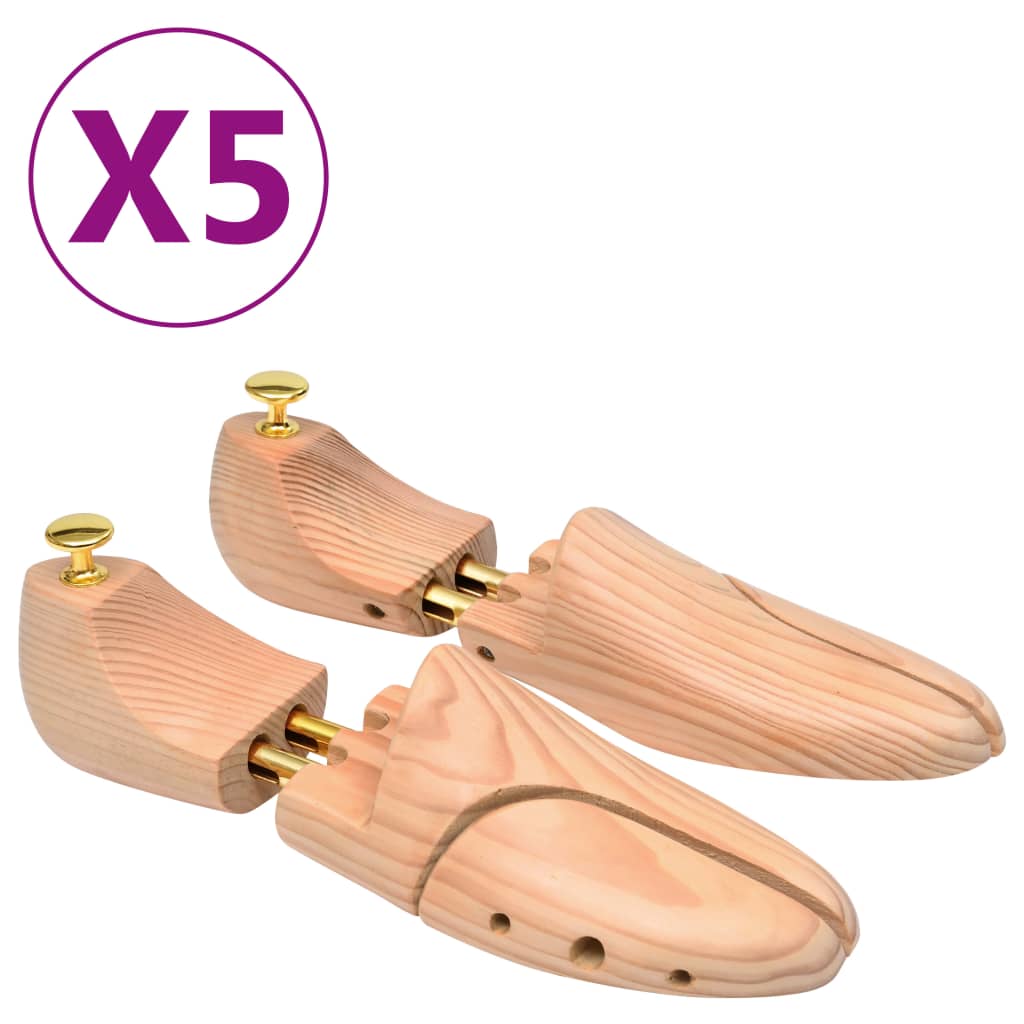 Schuhspanner 5 Paar Größe 38-39 Kiefer Massivholz Schuhspanner 5 Paar Größe 38-39 Kiefer Massivholz