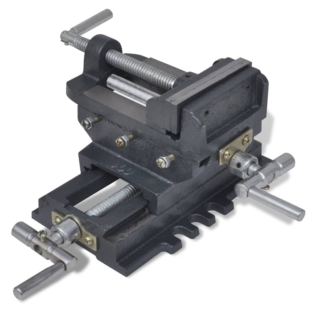 Maschinenschraubstock Kreuztisch Handbetrieb 78 mm Maschinenschraubstock Kreuztisch Handbetrieb 78 mm