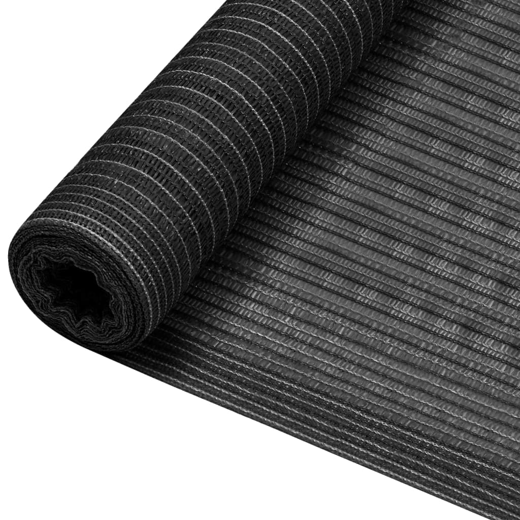 Zaunblende Anthrazit 1,2x25 m HDPE 195 g/m² Zaunblende Anthrazit 1,2x25 m HDPE 195 g/m²