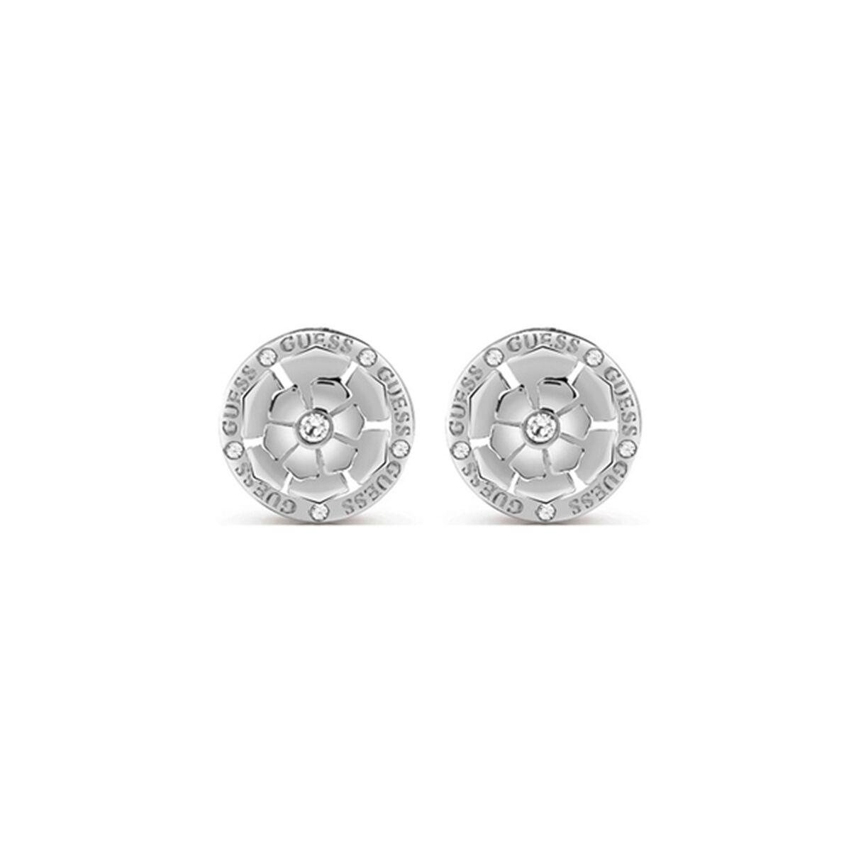 Ohrringe Guess UBE28053 Silberfarben Ohrringe Guess UBE28053 Silberfarben