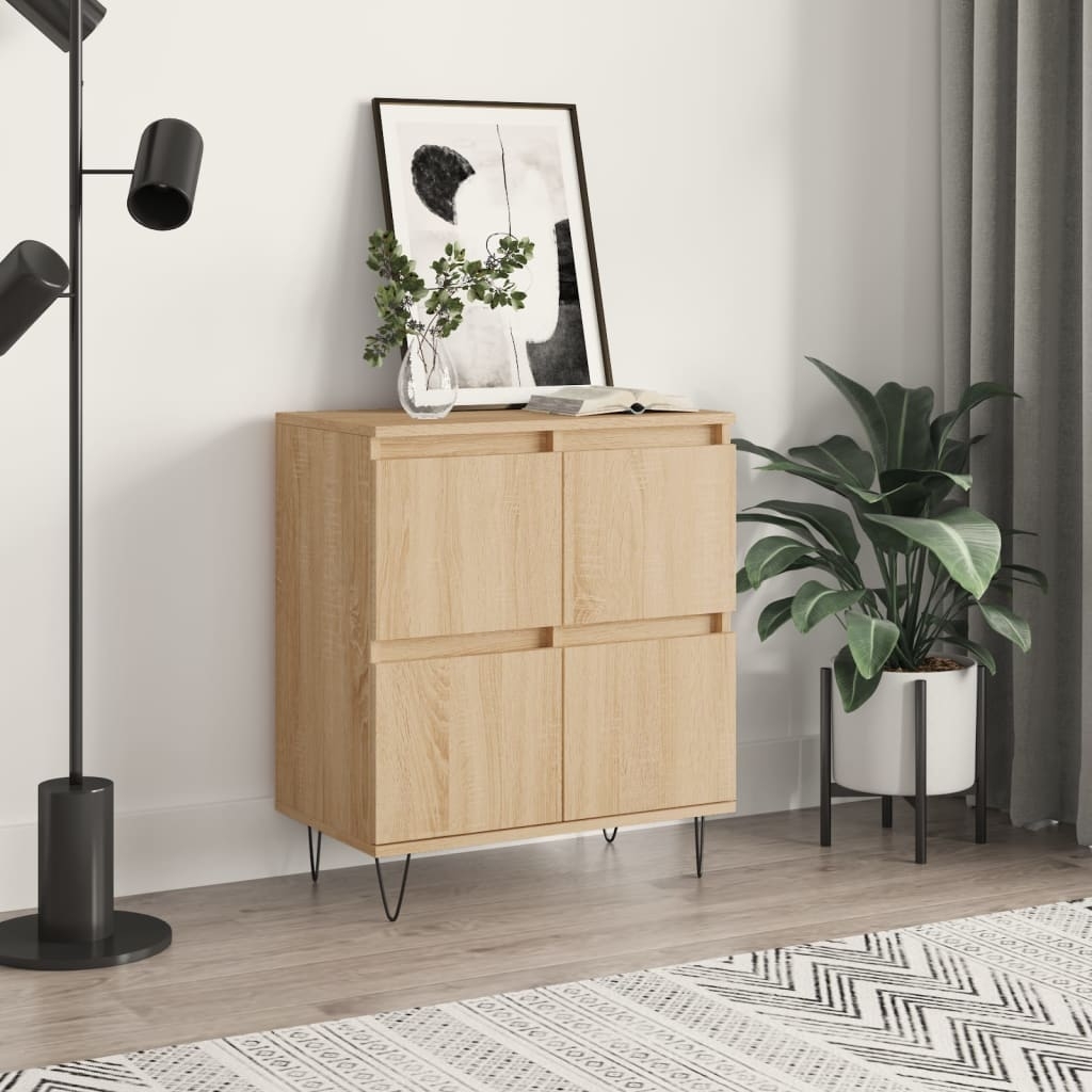 Sideboard Sonoma-Eiche 60x35x70 cm Holzwerkstoff Sideboard Sonoma-Eiche 60x35x70 cm Holzwerkstoff