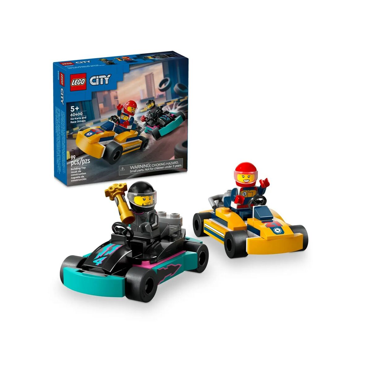 Konstruktionsspiel Lego 60400 Bunt 99 Stücke Konstruktionsspiel Lego 60400 Bunt 99 Stücke