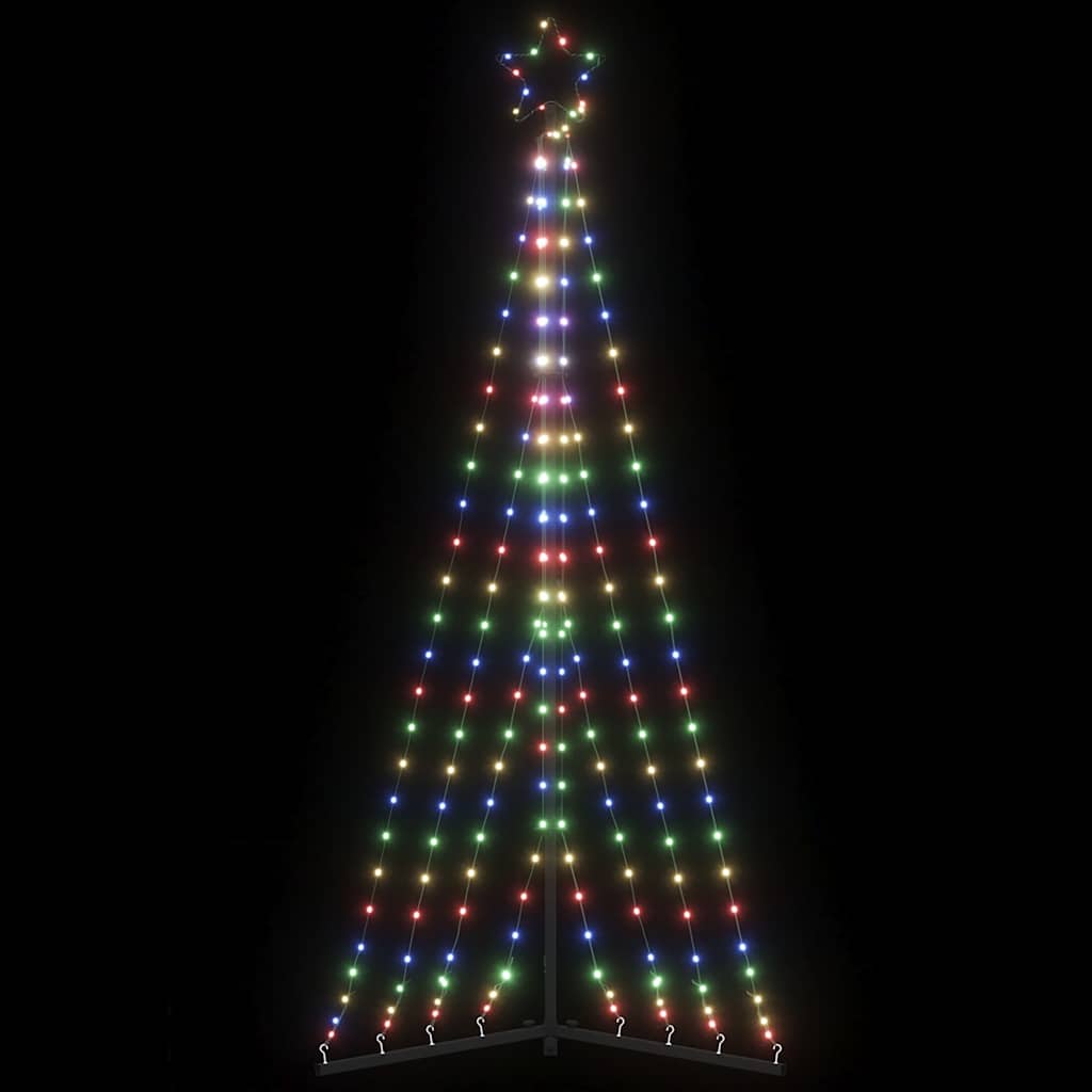 Weihnachtsbaum-Beleuchtung 339 LEDs Mehrfarbig 187 cm Weihnachtsbaum-Beleuchtung 339 LEDs Mehrfarbig 187 cm