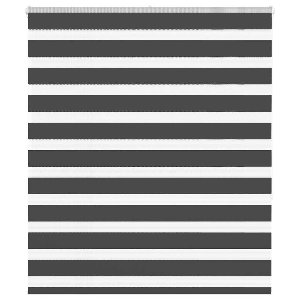 Zebrarollo Schwarz 125x150 cm Stoffbreite 120,9 cm Polyester