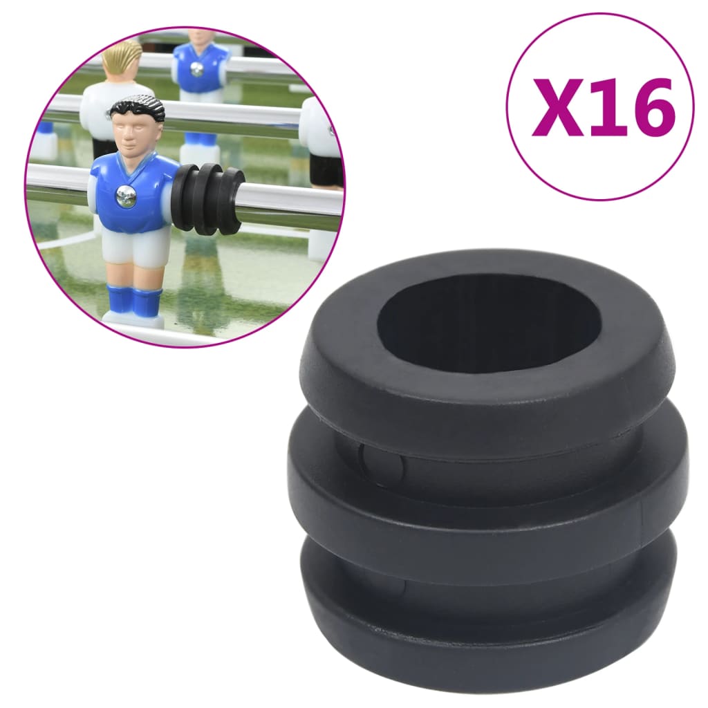 Tischfußball-Stangenstopper 16 Stk. für 15,9/16 mm Stangen Tischfußball-Stangenstopper 16 Stk. für 15,9/16 mm Stangen