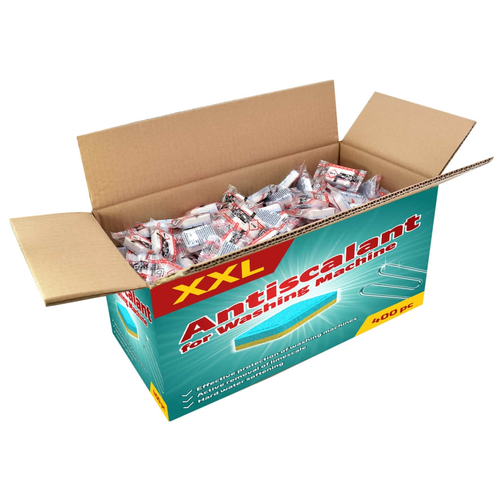 Waschmaschinen-Tabs 400 St. Verhindern Kalk und Schmutz Waschmaschinen-Tabs 400 St. Verhindern Kalk und Schmutz