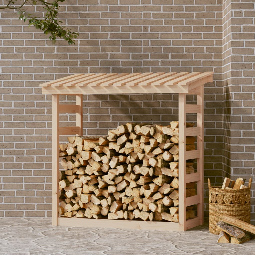Kaminholzregal 108x64,5x110 cm Massivholz Kiefer Kaminholzregal 108x64,5x110 cm Massivholz Kiefer