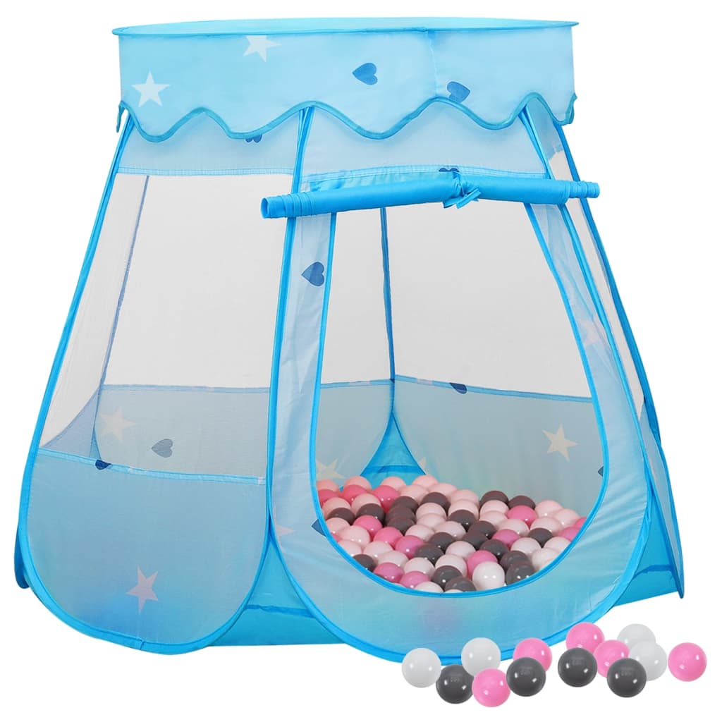 Kinder-Spielzelt mit 250 Bällen Blau 102x102x82 cm Kinder-Spielzelt mit 250 Bällen Blau 102x102x82 cm