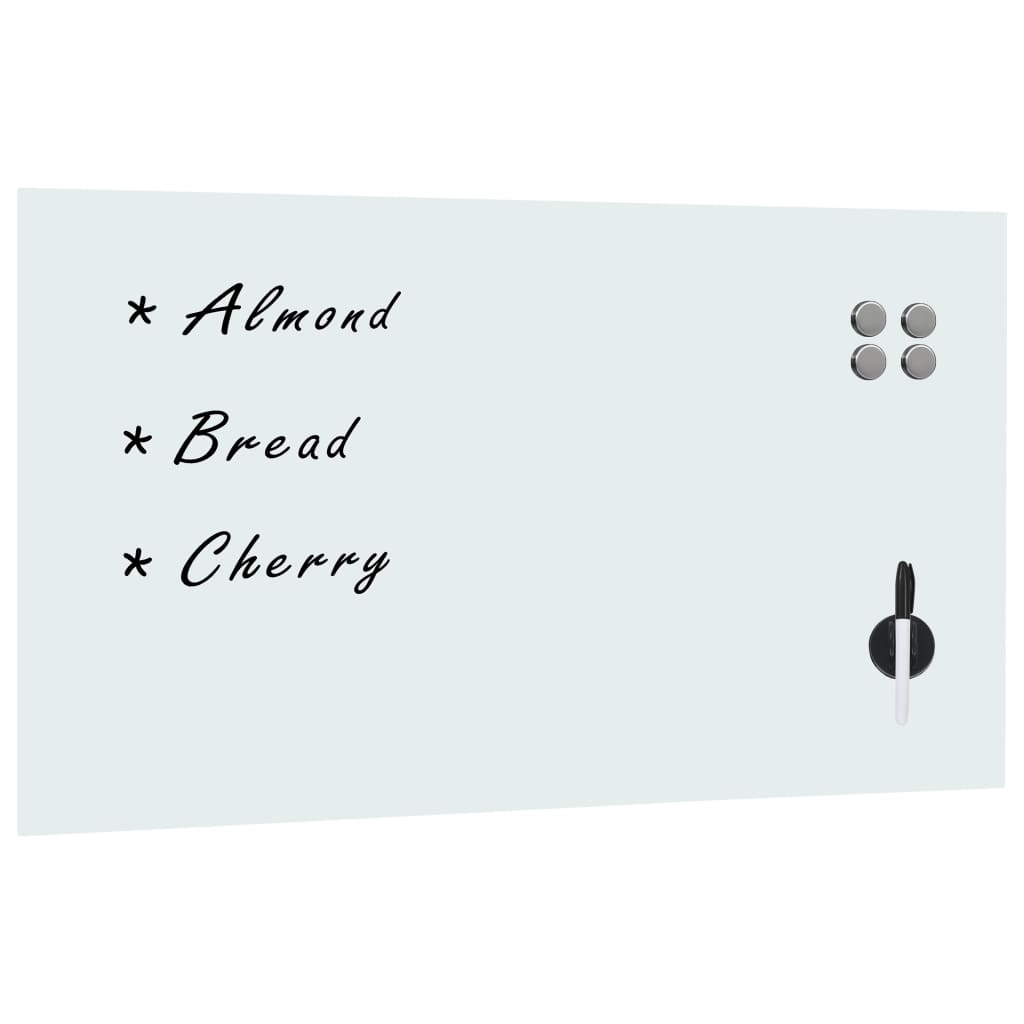 Magnettafel Wandmontage Glas 120x60 cm Magnettafel Wandmontage Glas 120x60 cm