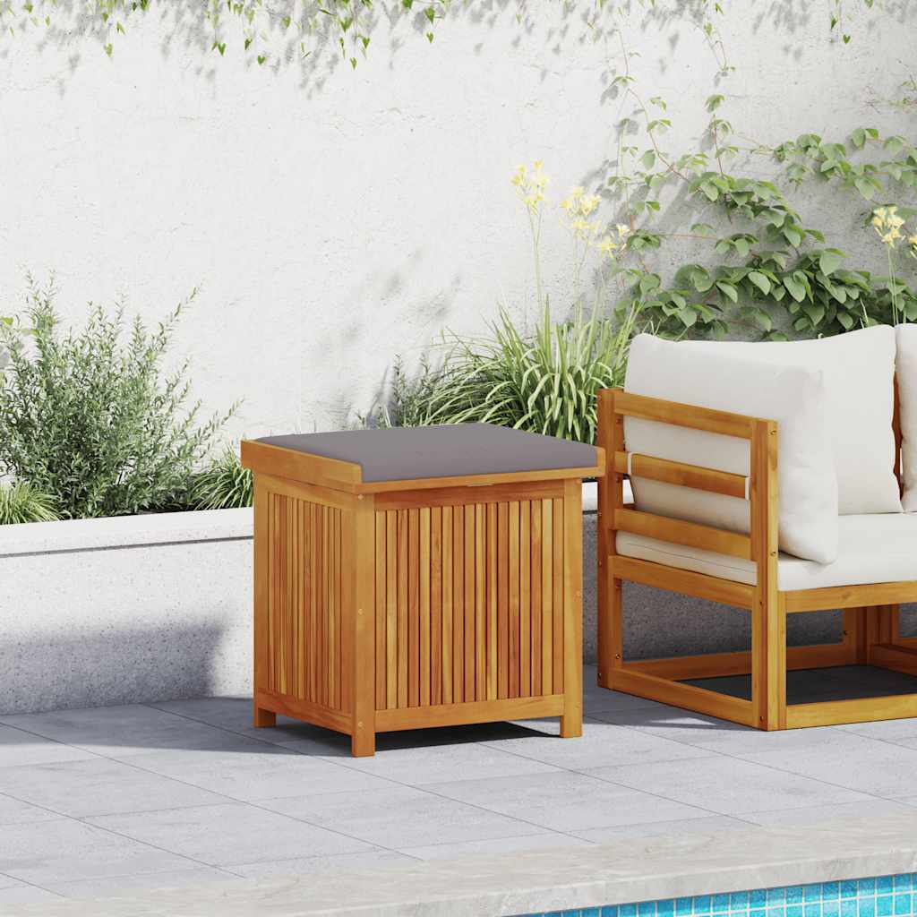 Outdoor-Kissenbox 60x50x61 cm Massivholz Akazie Outdoor-Kissenbox 60x50x61 cm Massivholz Akazie
