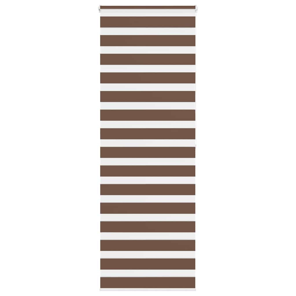 Zebrarollo Braun 90x200 cm Stoffbreite 85,9 cm Polyester