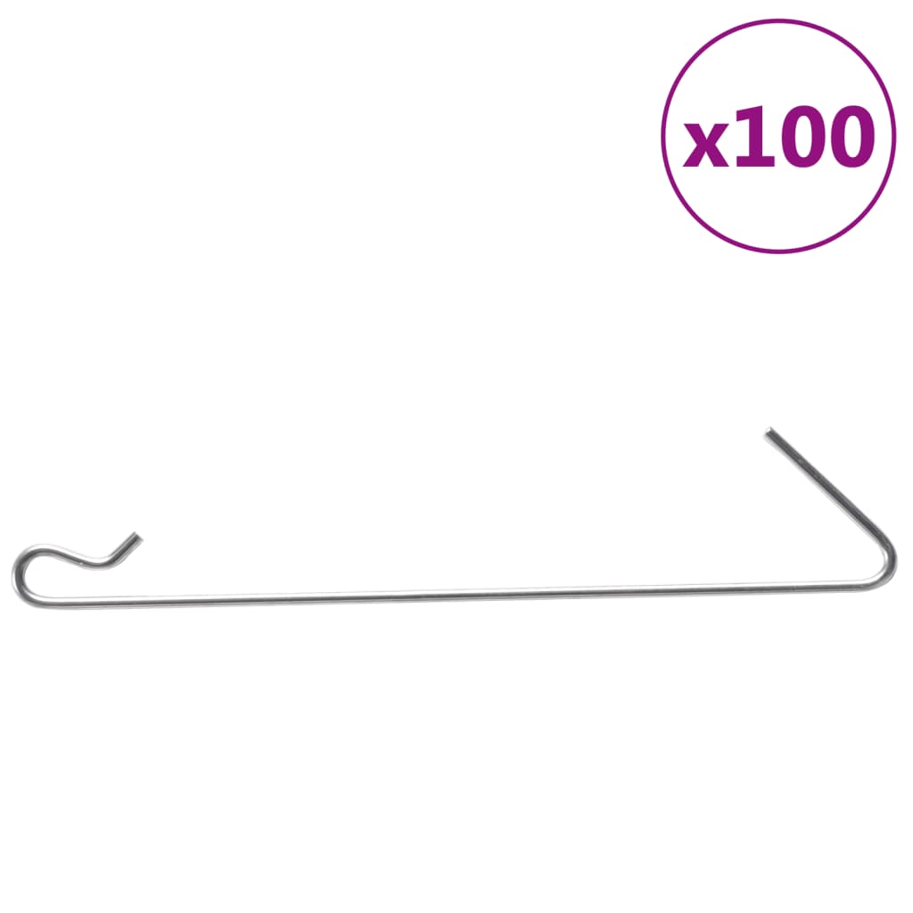 Gabionenhaken 100 Stk. Stahl Gabionenhaken 100 Stk. Stahl