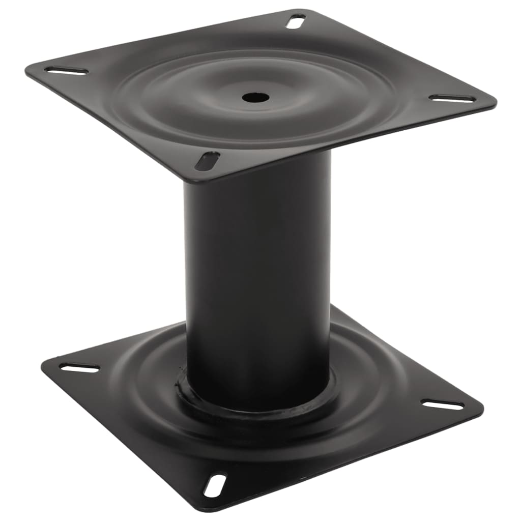 Stuhlfuß für Bootssitz Schwarz 18 cm Stahl Stuhlfuß für Bootssitz Schwarz 18 cm Stahl