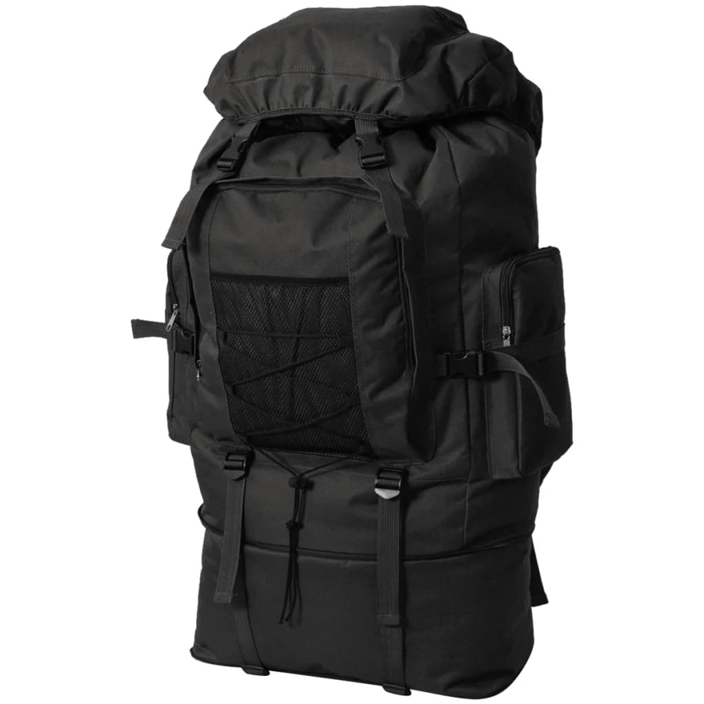 Armee-Style Rucksack XXL 100 L Schwarz Armee-Style Rucksack XXL 100 L Schwarz