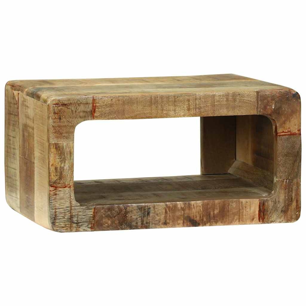3-teiliges TV-Schrank Set Massivholz Grobes Mango