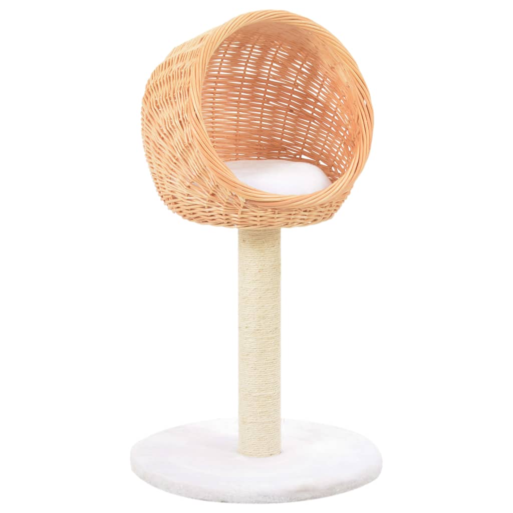 Katzen-Kratzbaum Sisal Natürliches Weidenholz Katzen-Kratzbaum Sisal Natürliches Weidenholz