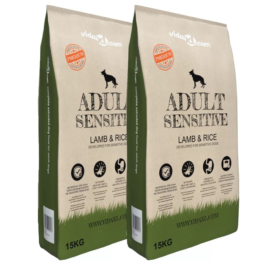 Trockenfutter für Hunde Adult Sensitive Lamb & Rice 2 Stk 30 kg Trockenfutter für Hunde Adult Sensitive Lamb & Rice 2 Stk 30 kg