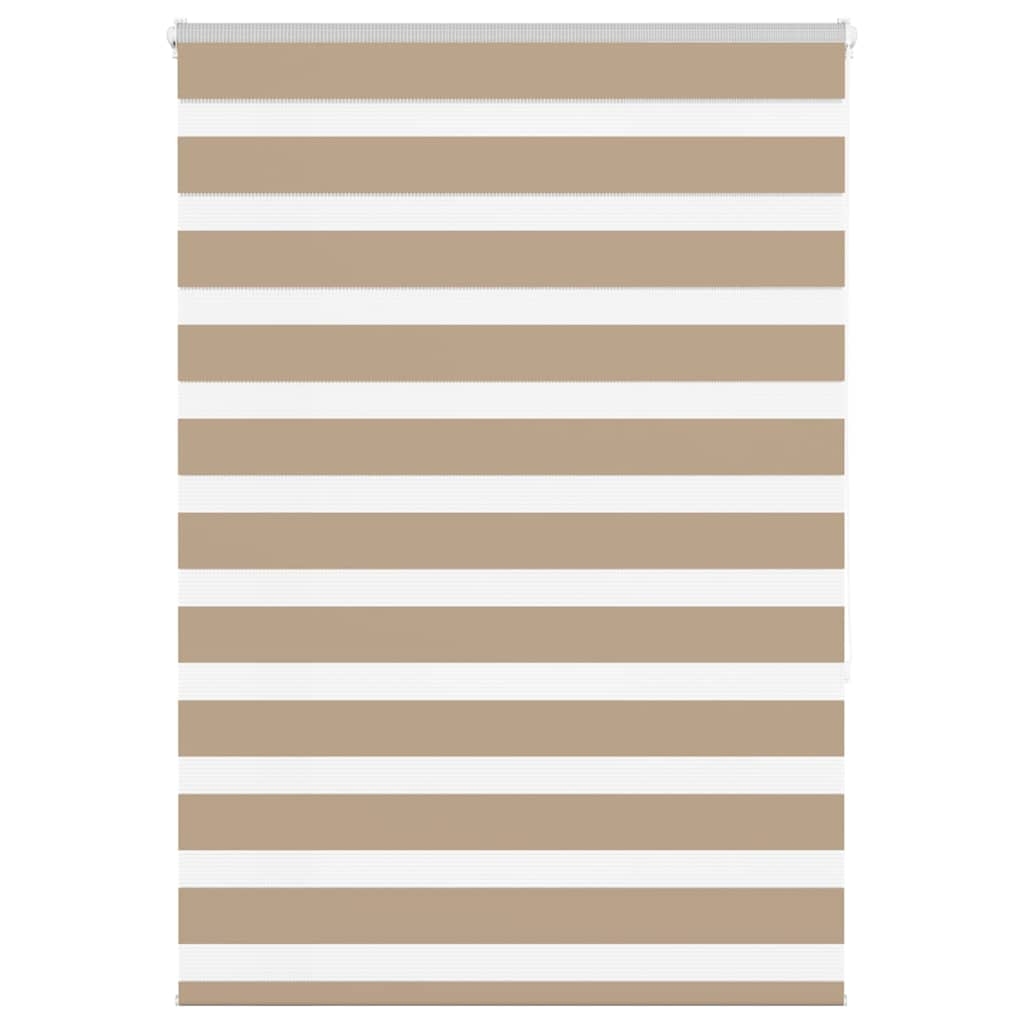 Zebrarollo Sandbraun 95x150 cm Stoffbreite 90,9 cm Polyester