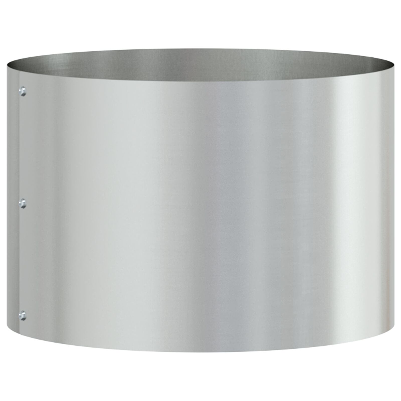 Verzinkter Metalltopf Verzinkt Verzinktes Metall 30 cm Durchmesser Verzinkter Metalltopf Verzinkt Verzinktes Metall 30 cm Durchmesser