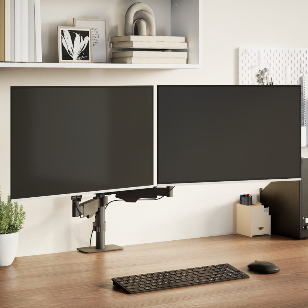 Doppel-Monitorarm für Max 27 Zoll VESA 75/100 mm 20 kg Doppel-Monitorarm für Max 27 Zoll VESA 75/100 mm 20 kg