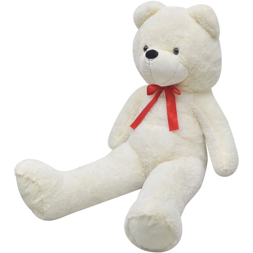 Teddybär Kuscheltier Plüsch Weiß 242 cm Teddybär Kuscheltier Plüsch Weiß 242 cm