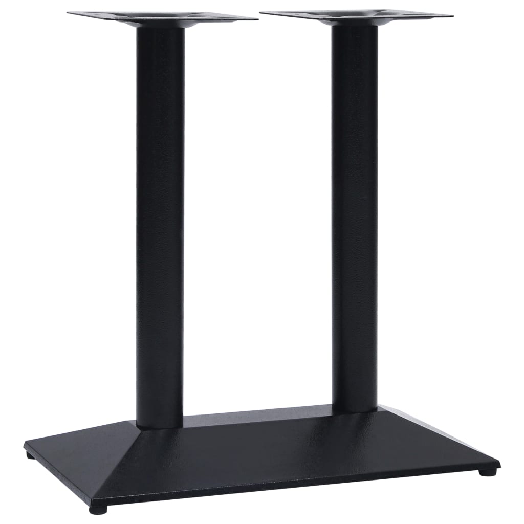 Bistrotisch-Gestell Schwarz 70x40x72 cm Gusseisen Bistrotisch-Gestell Schwarz 70x40x72 cm Gusseisen
