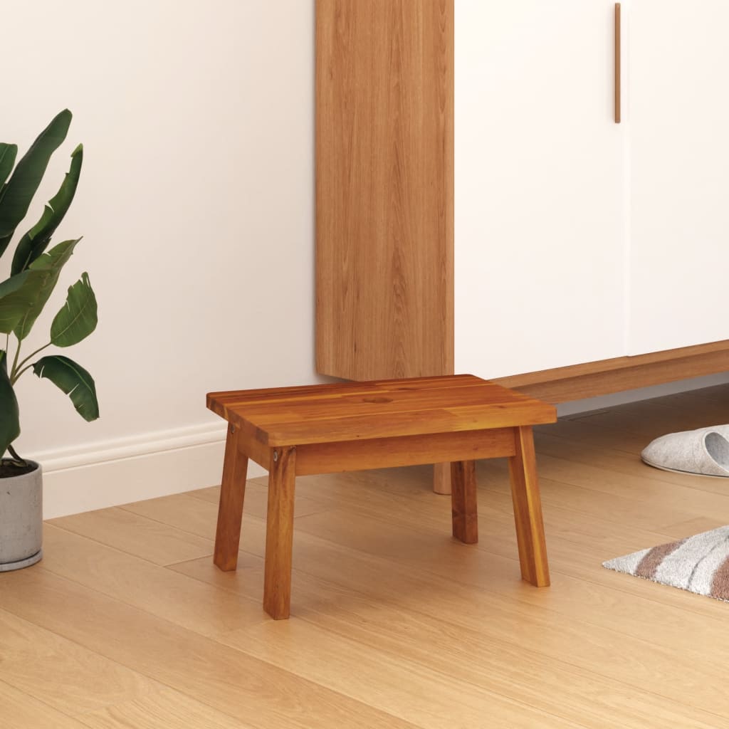 Tritthocker 38x26x22 cm Massivholz Akazie Tritthocker 38x26x22 cm Massivholz Akazie