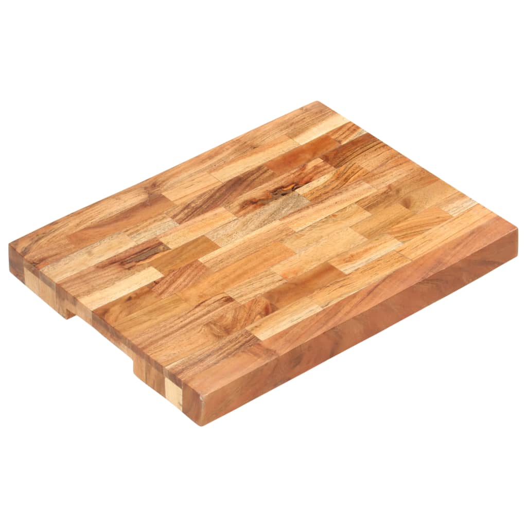 Hackblock 40×30×4 cm Akazie Massivholz Hackblock 40×30×4 cm Akazie Massivholz