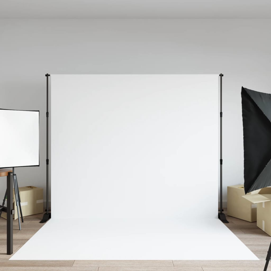 Hintergrundstativ Schwarz 254x243 cm Stahl Hintergrundstativ Schwarz 254x243 cm Stahl