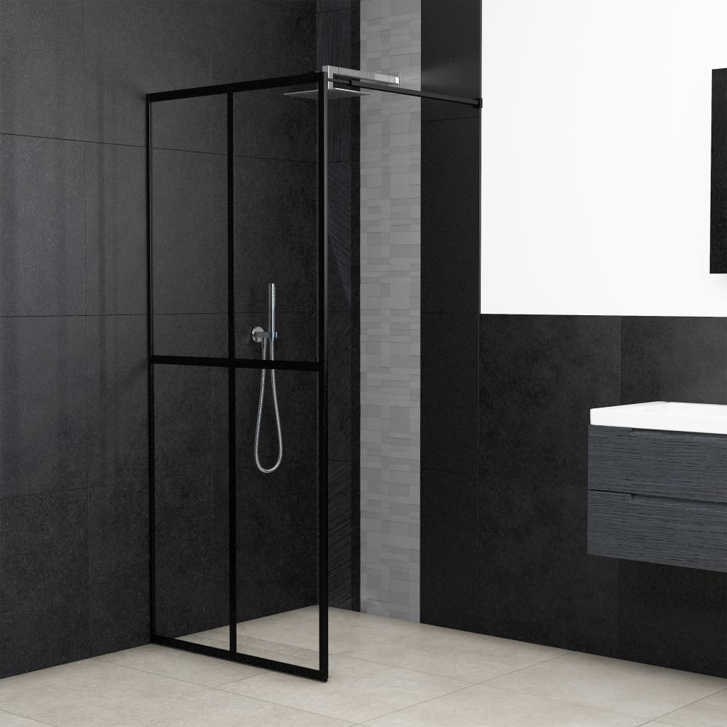 Duschwand für Walk-in Dusche Klares Sicherheitsglas 80x195 cm Duschwand für Walk-in Dusche Klares Sicherheitsglas 80x195 cm