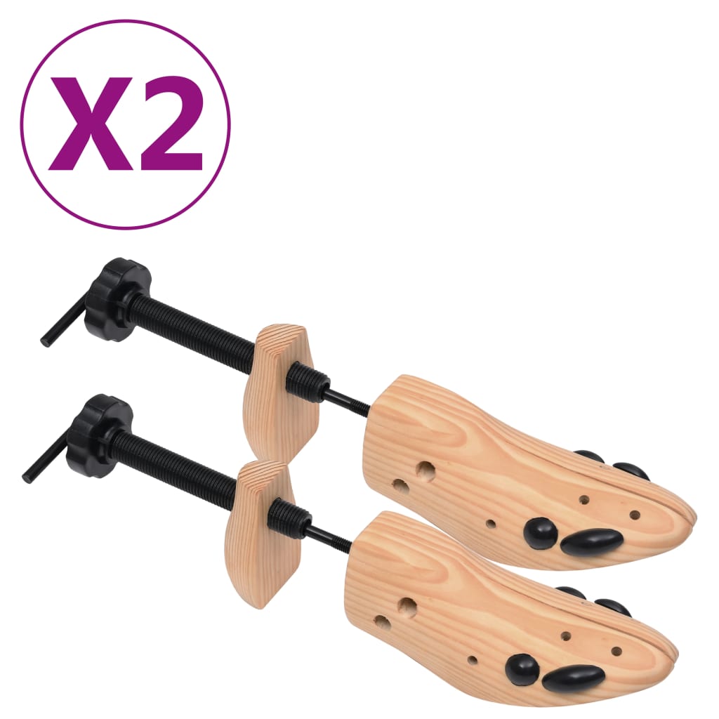 Schuhspanner 2 Paar Größe 36-40 Kiefer Massivholz Schuhspanner 2 Paar Größe 36-40 Kiefer Massivholz