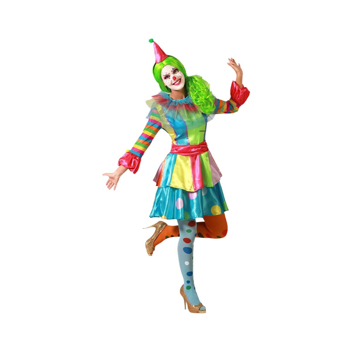 Verkleidung für Erwachsene Clownin
