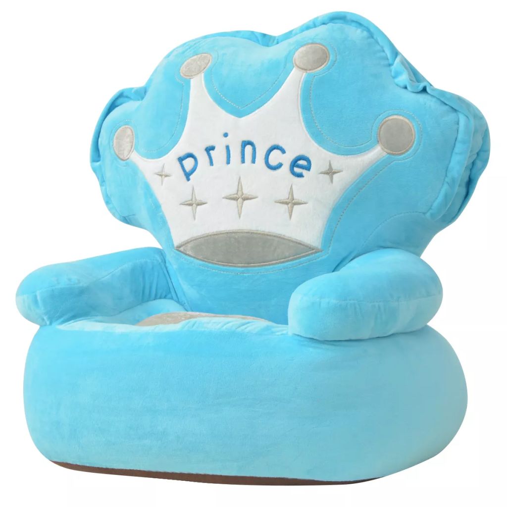Plüsch-Kindersessel Prinz Blau Plüsch-Kindersessel Prinz Blau
