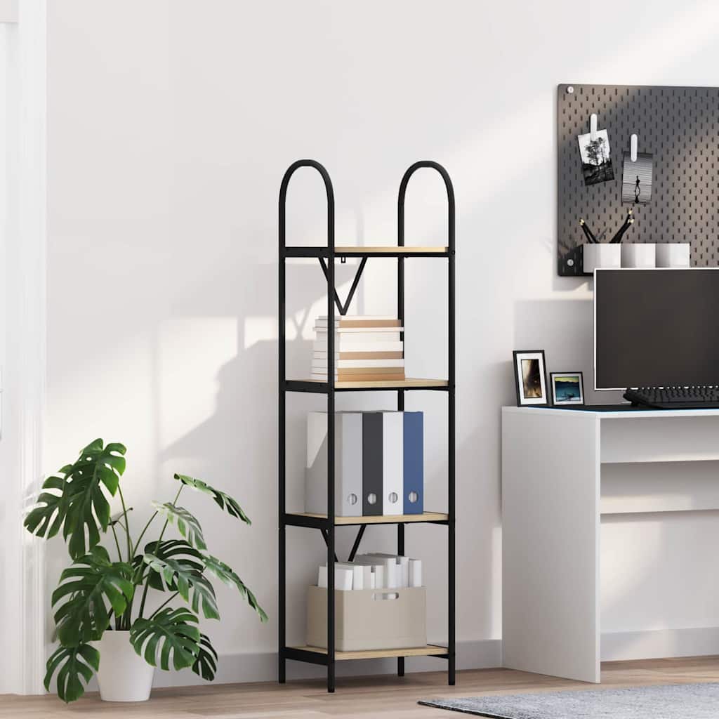 Regal Sonoma Eiche 40 x 30 x 146 cm Holzwerkstoff